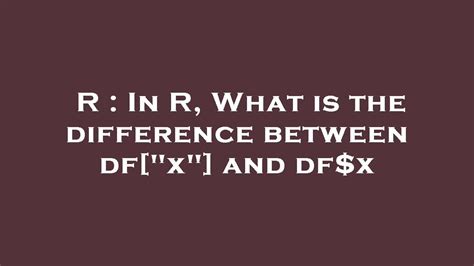 difference between df x and fx.